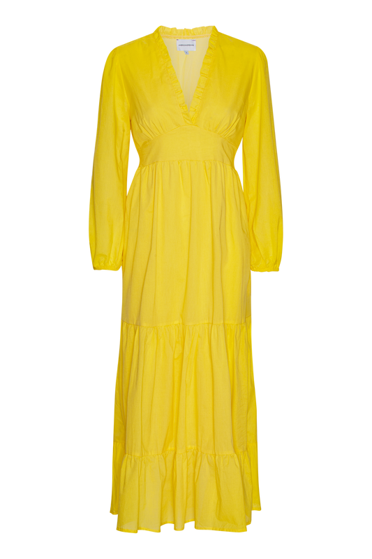 Umi Long Solid Cotton Yellow