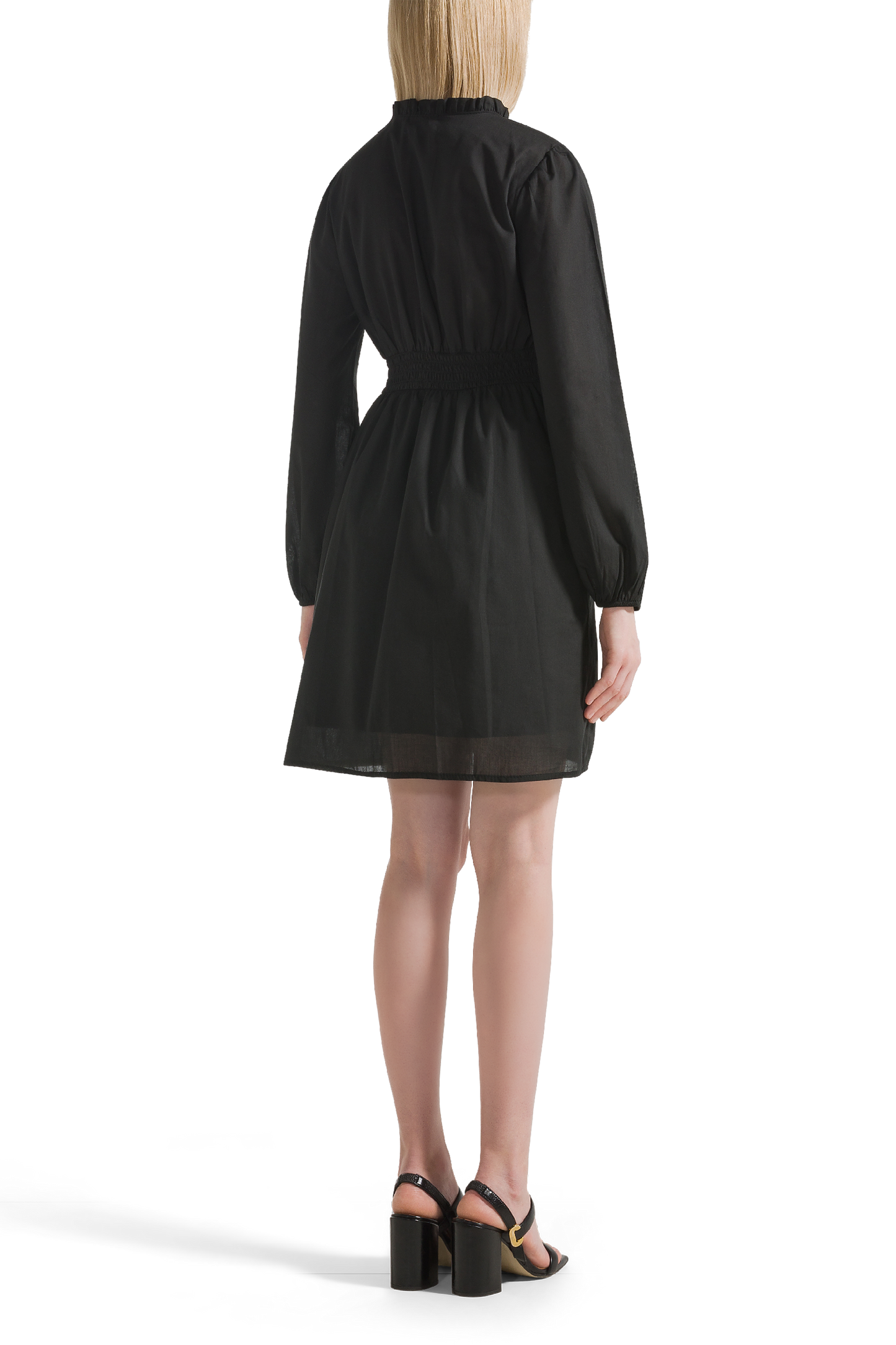 Umi Short Solid Cotton Black