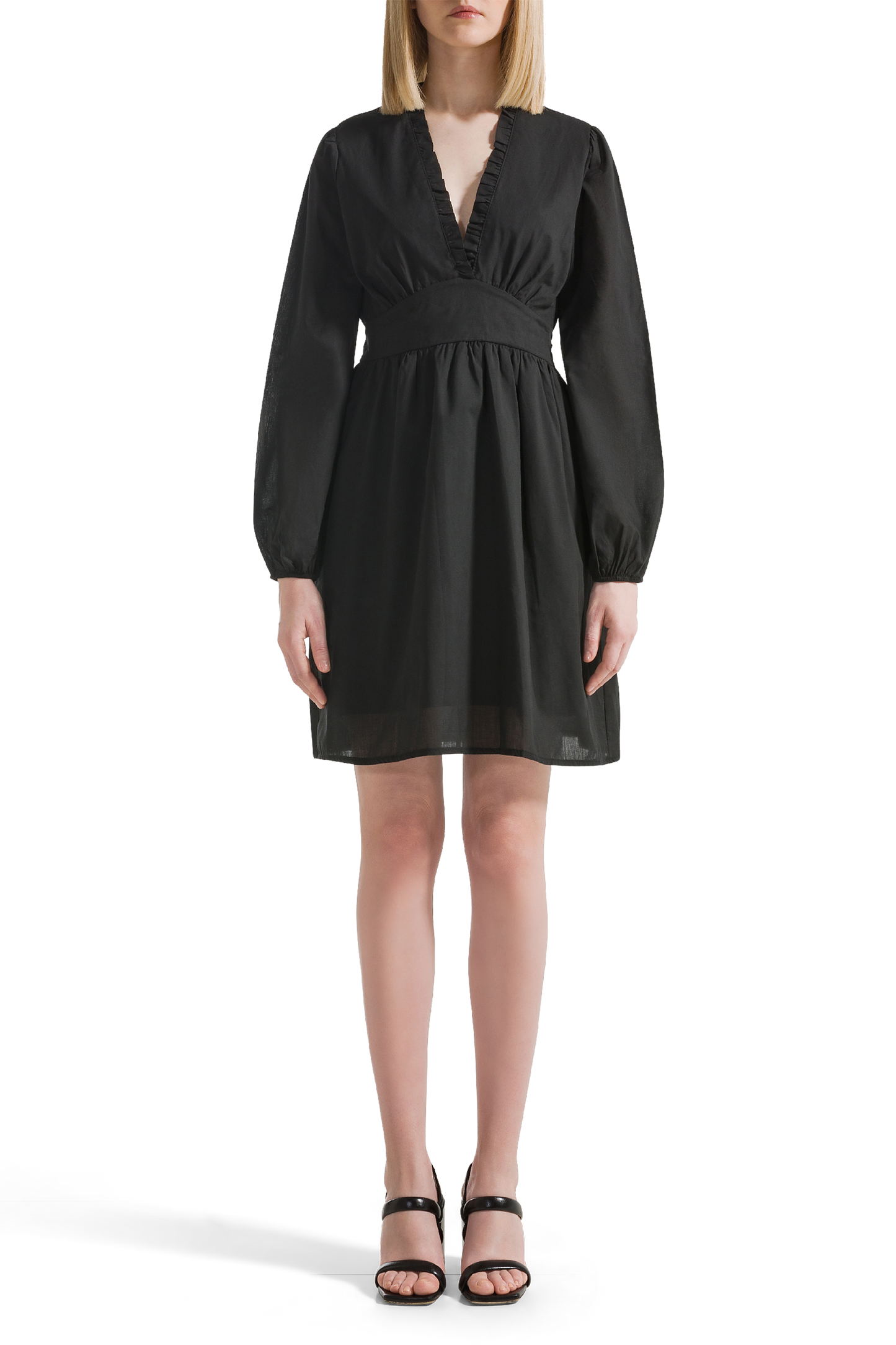 Umi Short Solid Cotton Black