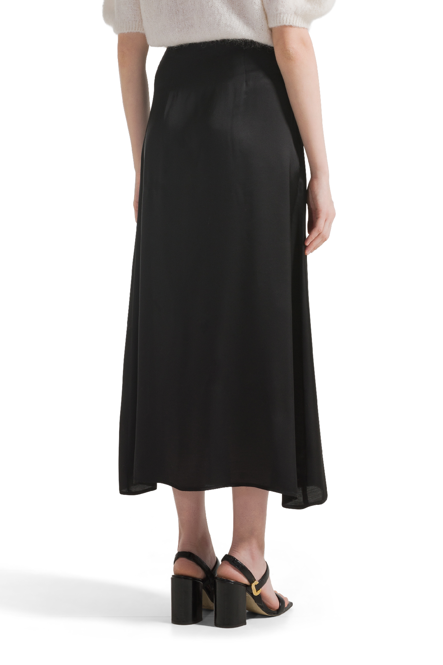 Alia Skirt Black Solid