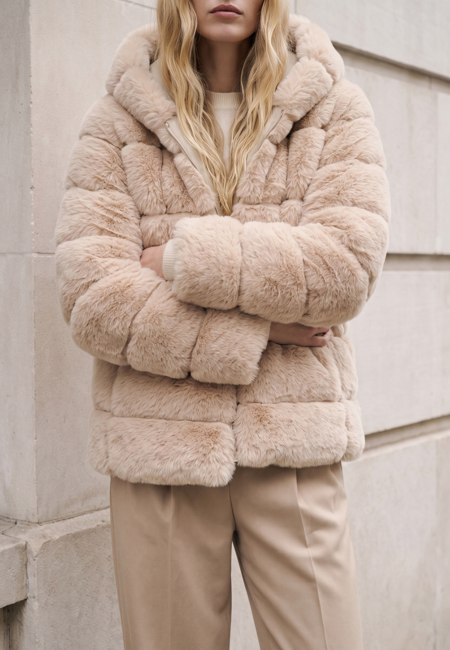Blake Short Beige Model 06