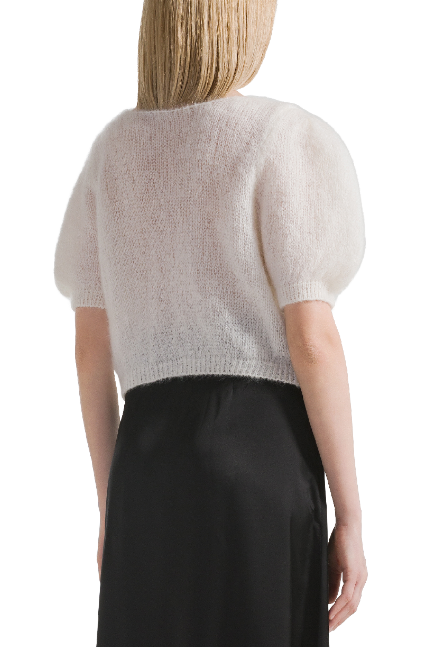 Harper Cardigan White