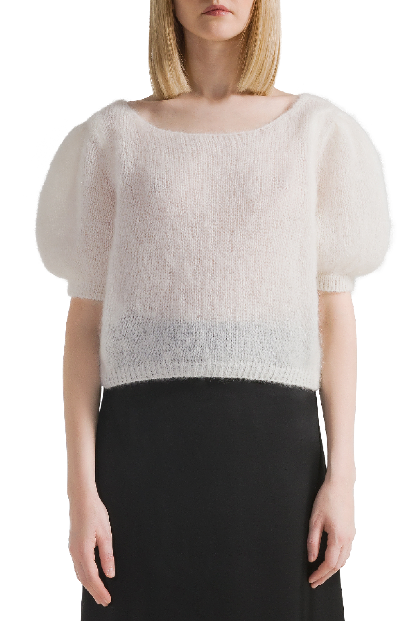 Harper Cardigan White