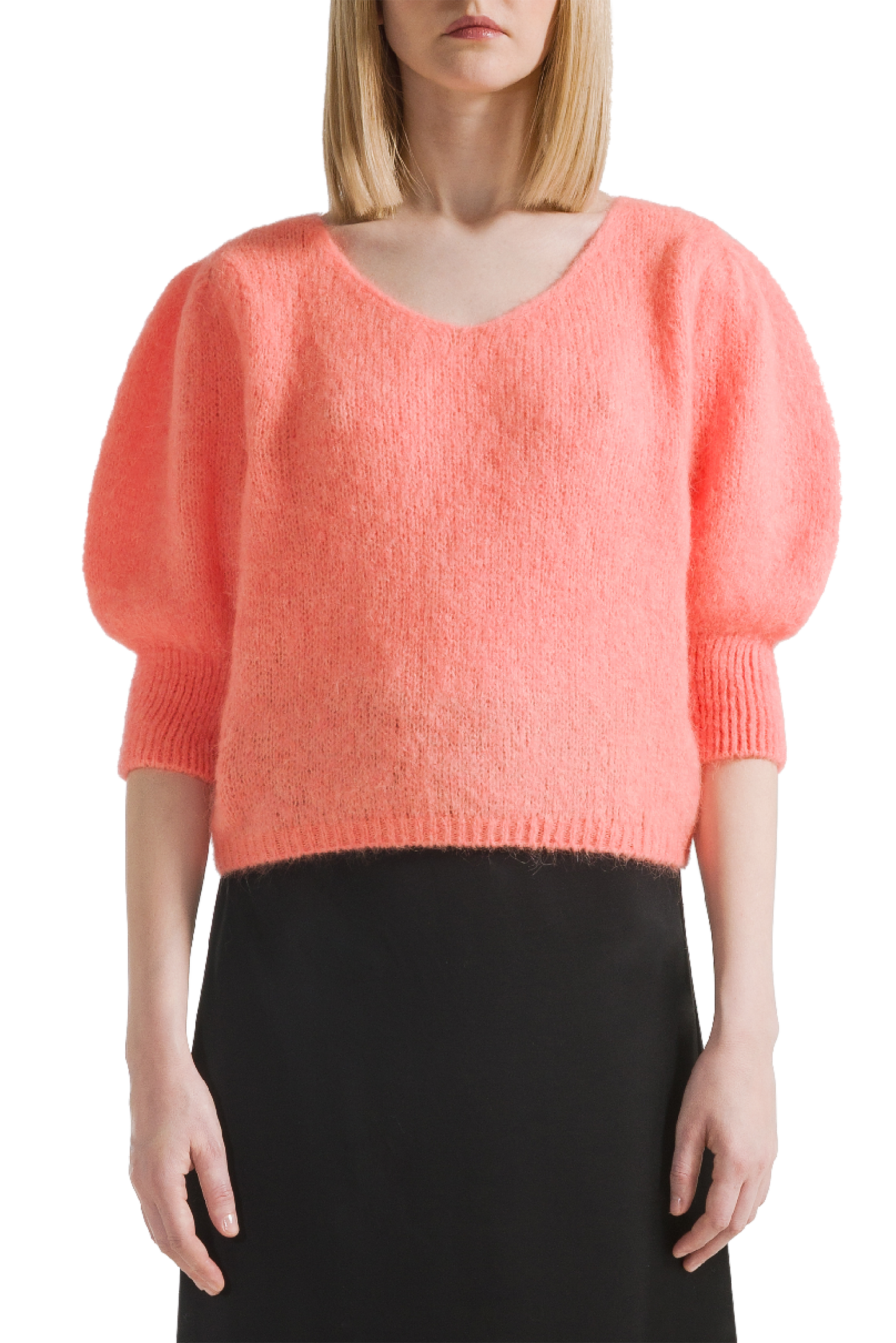 Koa Alpaca Pullover Salmon