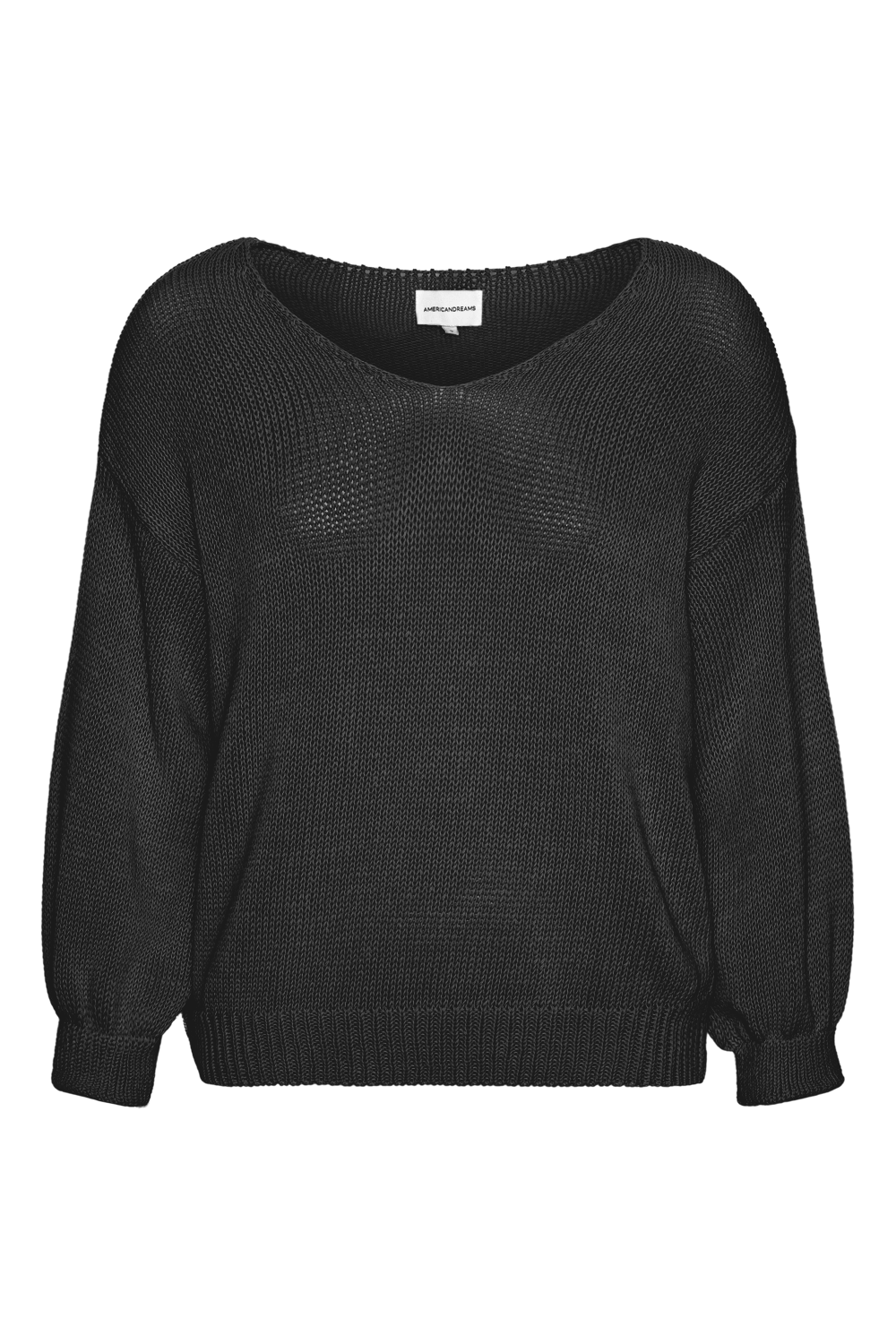 Milana LS Light Cotton Black