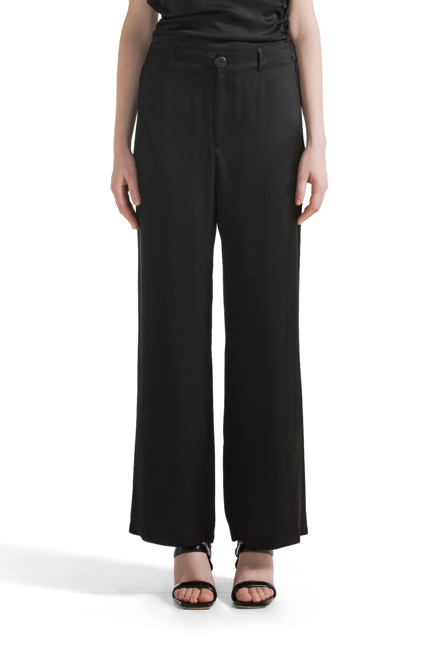 Raphael Pants Black Solid