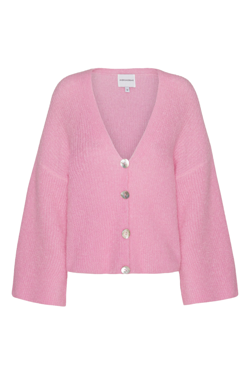 Sandra Oversized Cardigan Soft Berry