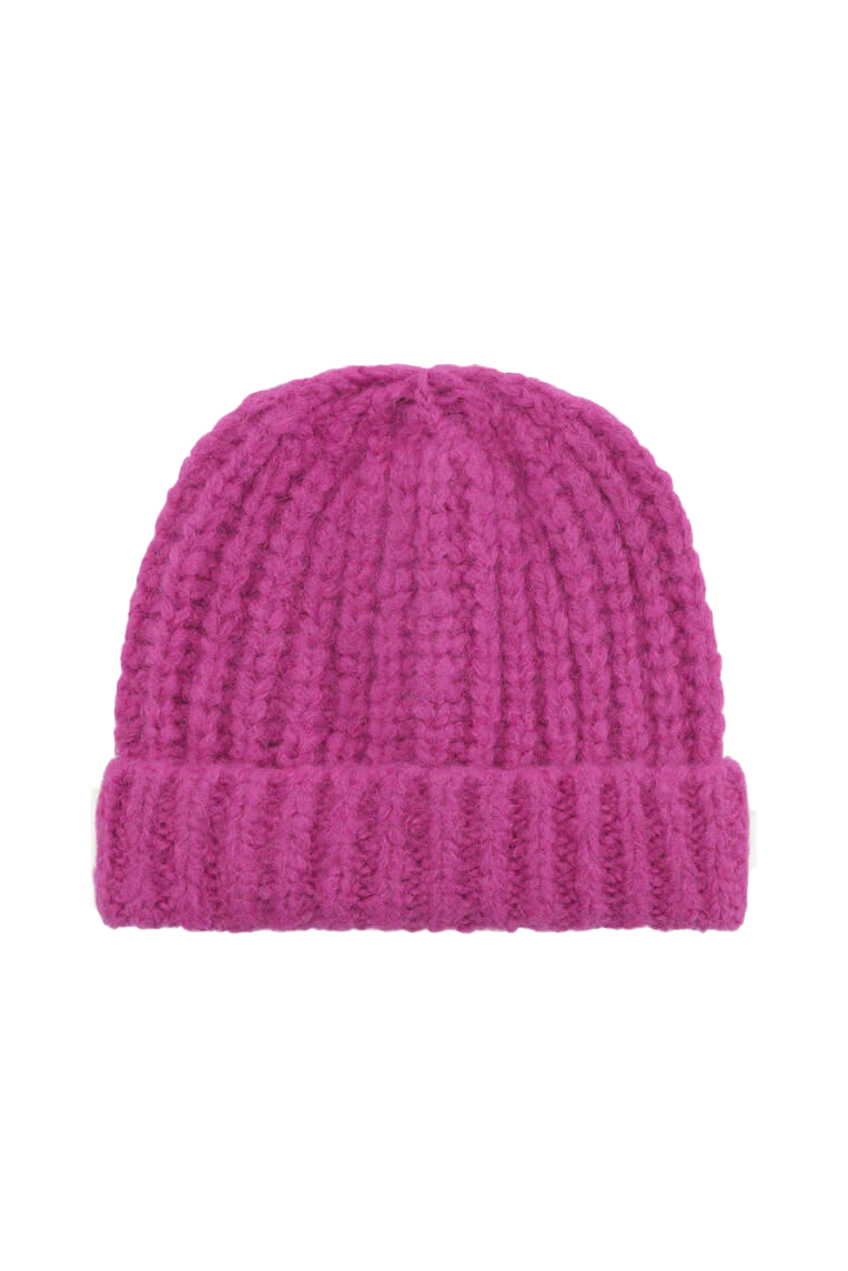 Tamara Alpaca Beanie Magenta - Sample