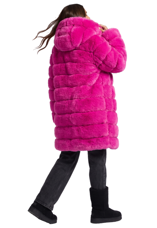 Blake Long Neon Pink Model 02