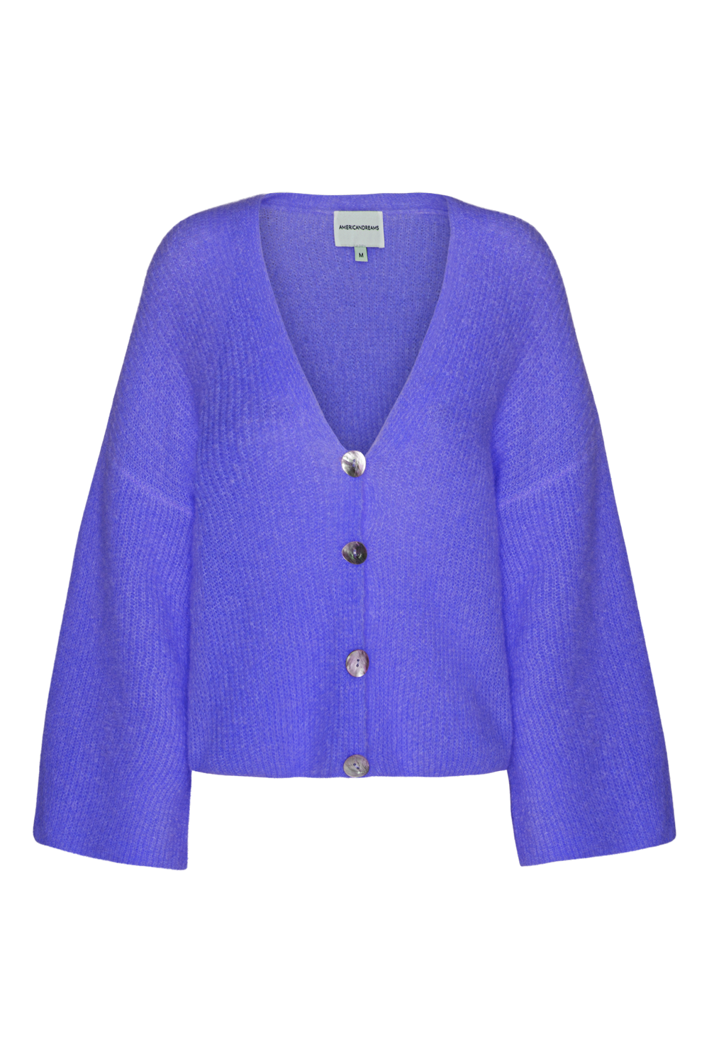 Sandra Oversized Cardigan Iris Purple - Sample