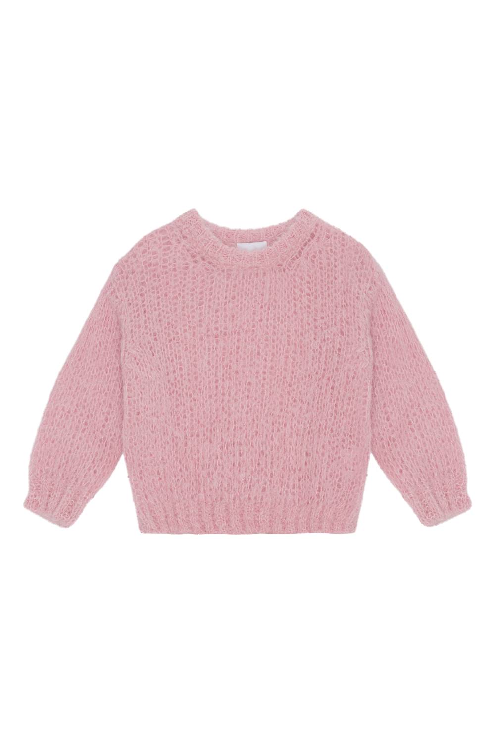 Leonnie Alpaca Pullover Kids Light Pink - Sample
