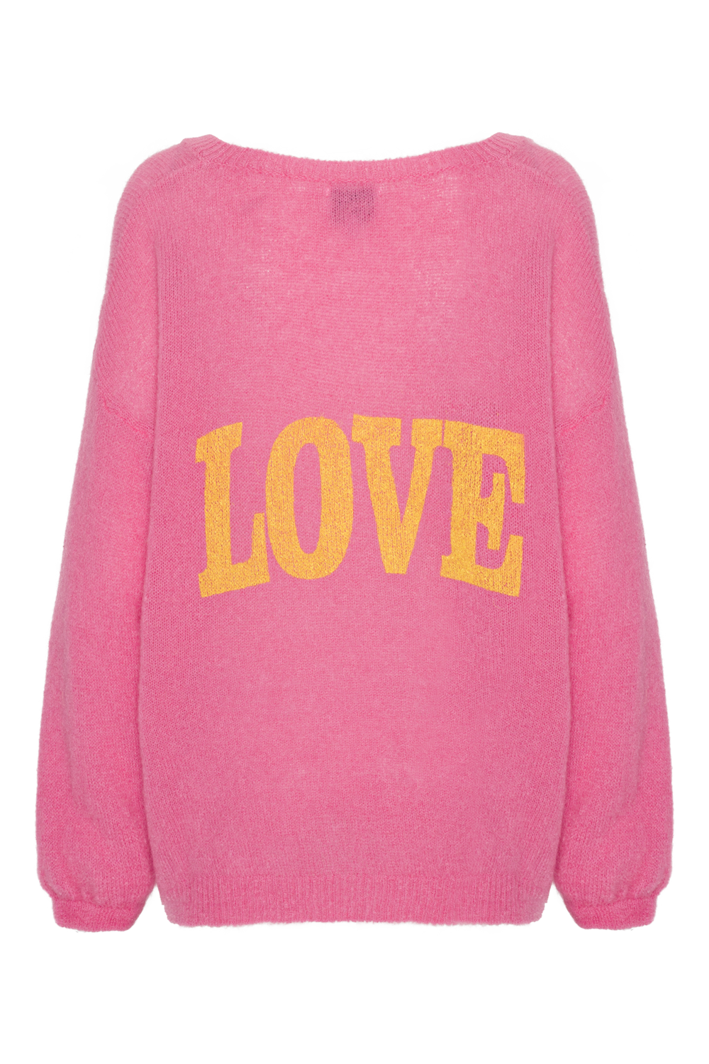 Silja Back Letters Pink W/ Yellow Letters (LOVE)