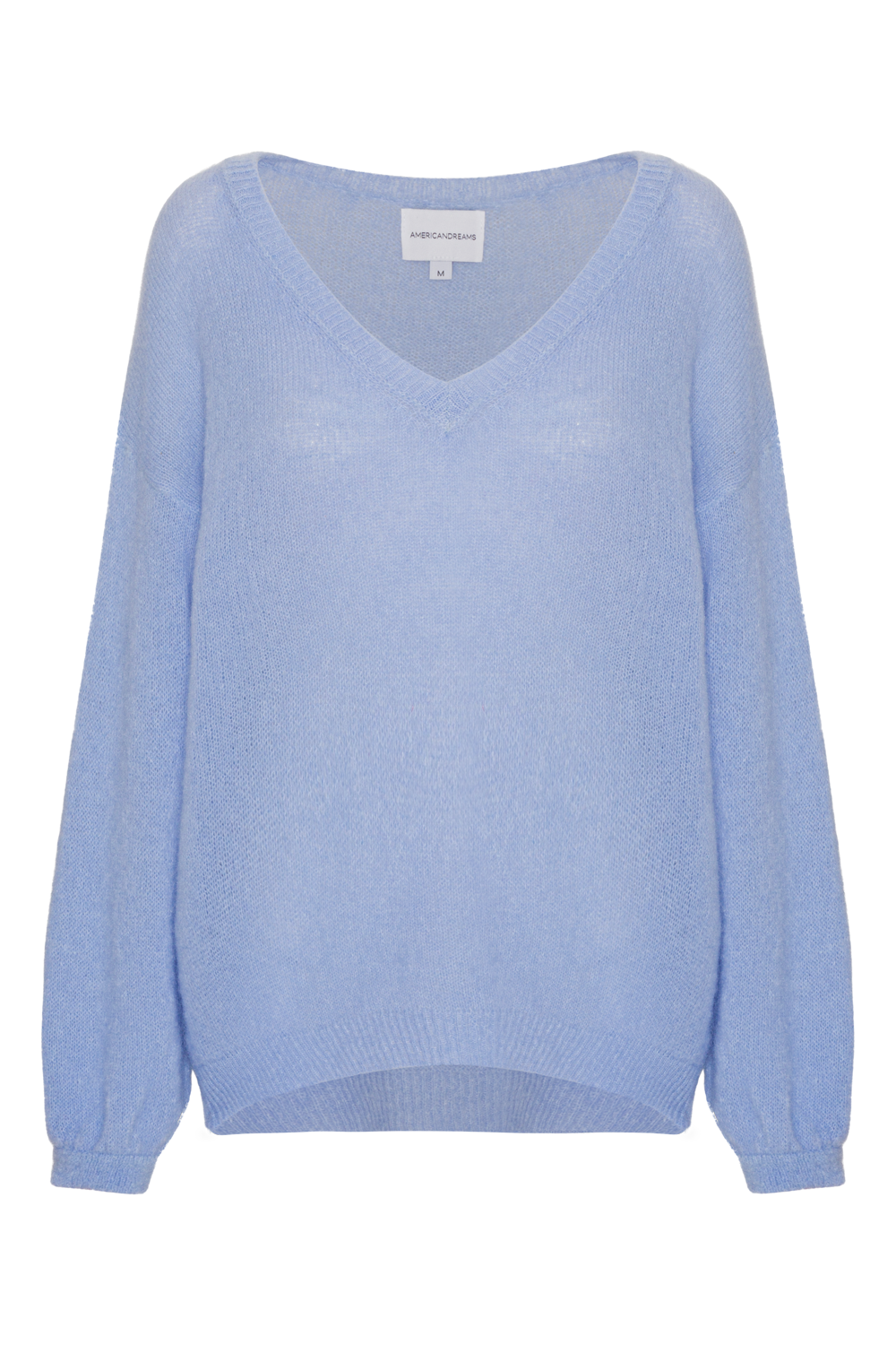 Silja Back Letters Light Blue W/ Coral Red Letters (DREAM)