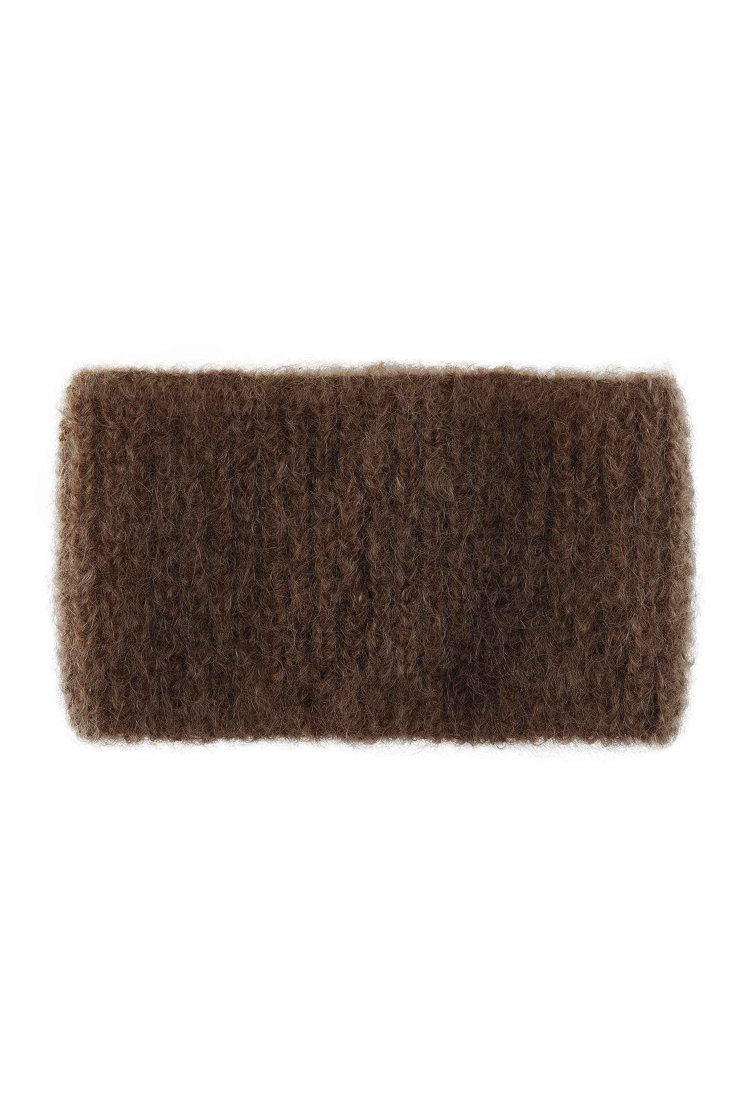 Nola Mohair Headband Dark Brown