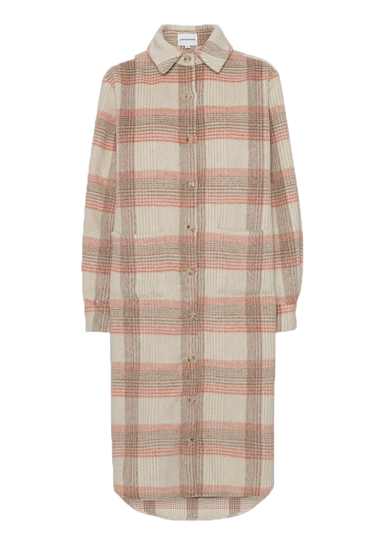 Caro Check Jacket Orange - Sample