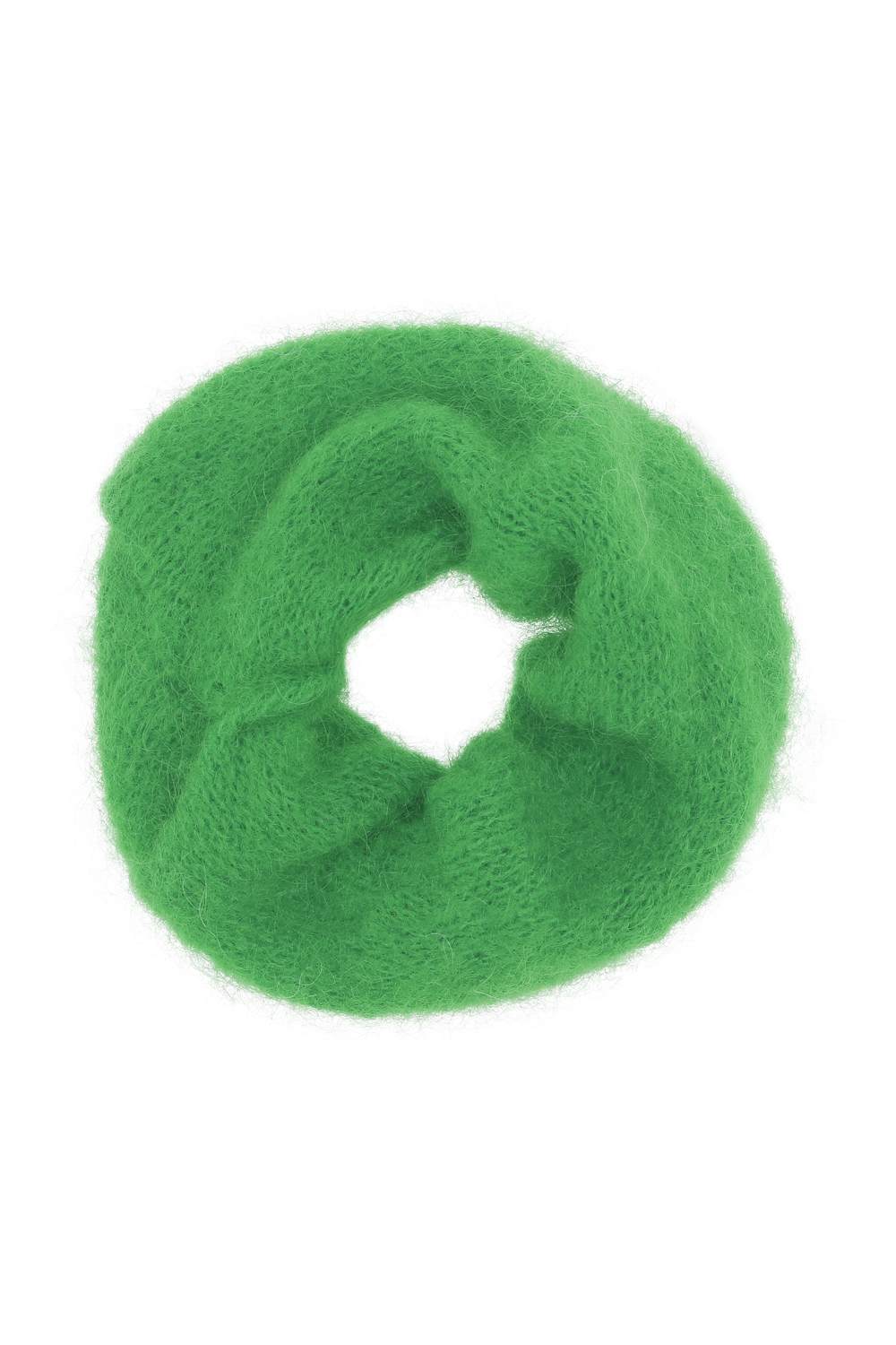 Tullah Knit Scrunchie Emerald Green