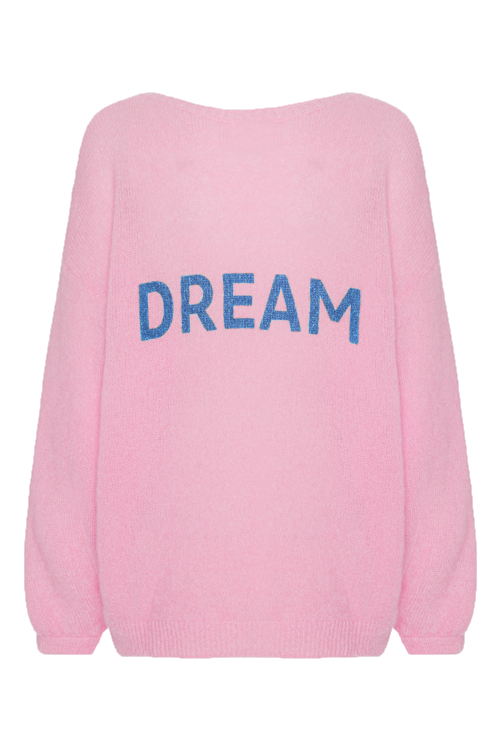 Silja Back Letters Light Pink W/ Blue Letters (DREAM)