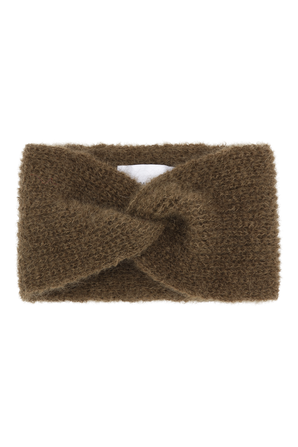 Andy Knit Headband Dark Brown