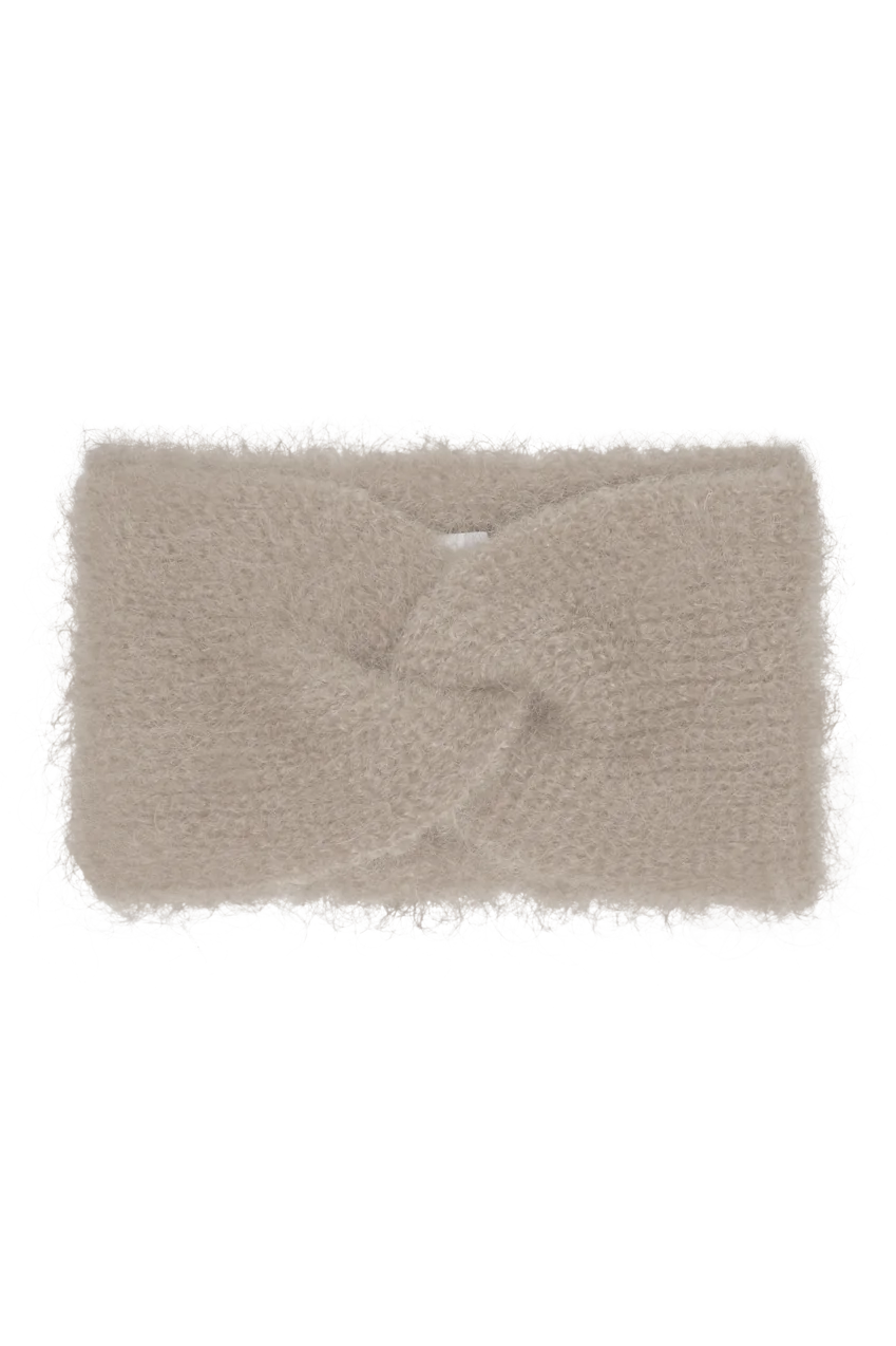 Andy Knit Headband Beige