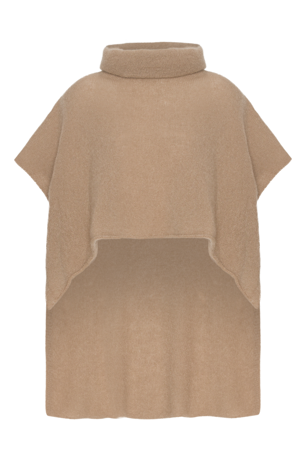 Bella Poncho Medium Brown