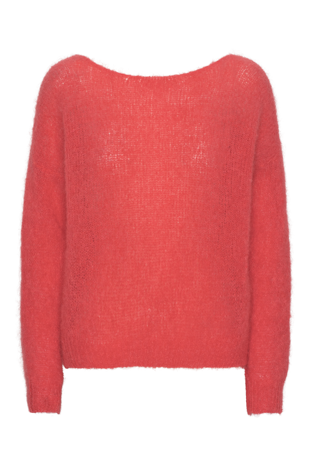 Carly Pullover Coral Red