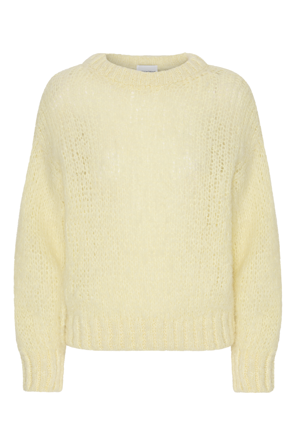 Leonnie Alpaca Pullover Light Yellow