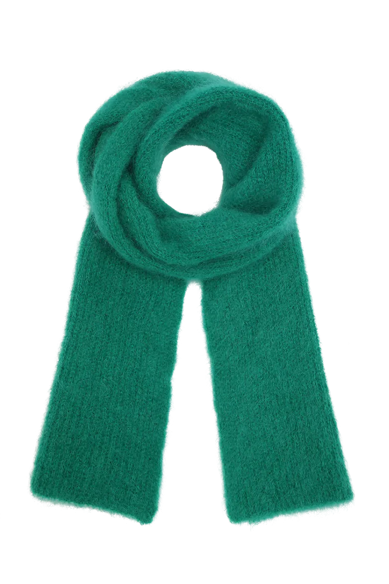 Lisa Mohair Scarf Jade Green