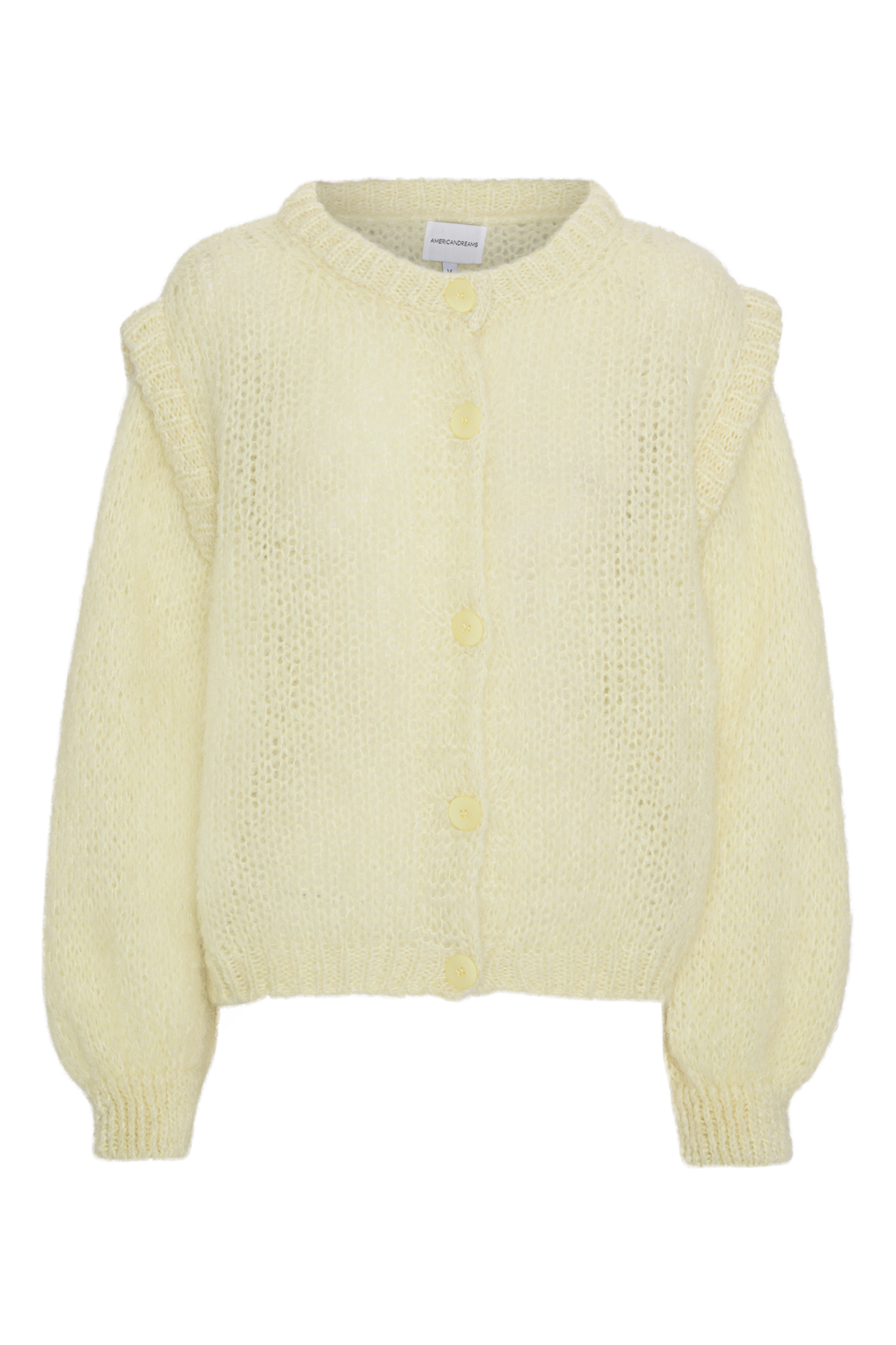 Olly Cardigan Light Yellow
