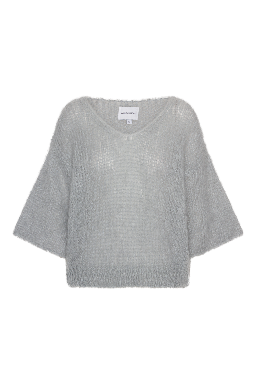 Miranda Shortsleeve Pullover Light Grey