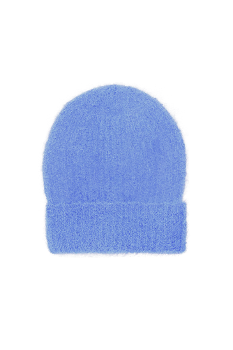 Mila Mohair Beanie Sky Blue