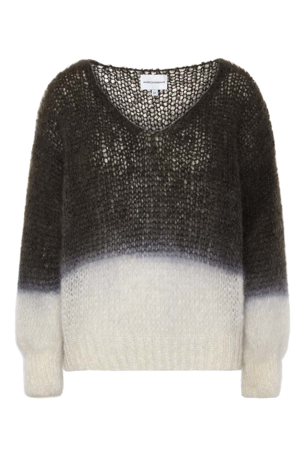 Milana Knit 2-Colored Black/White