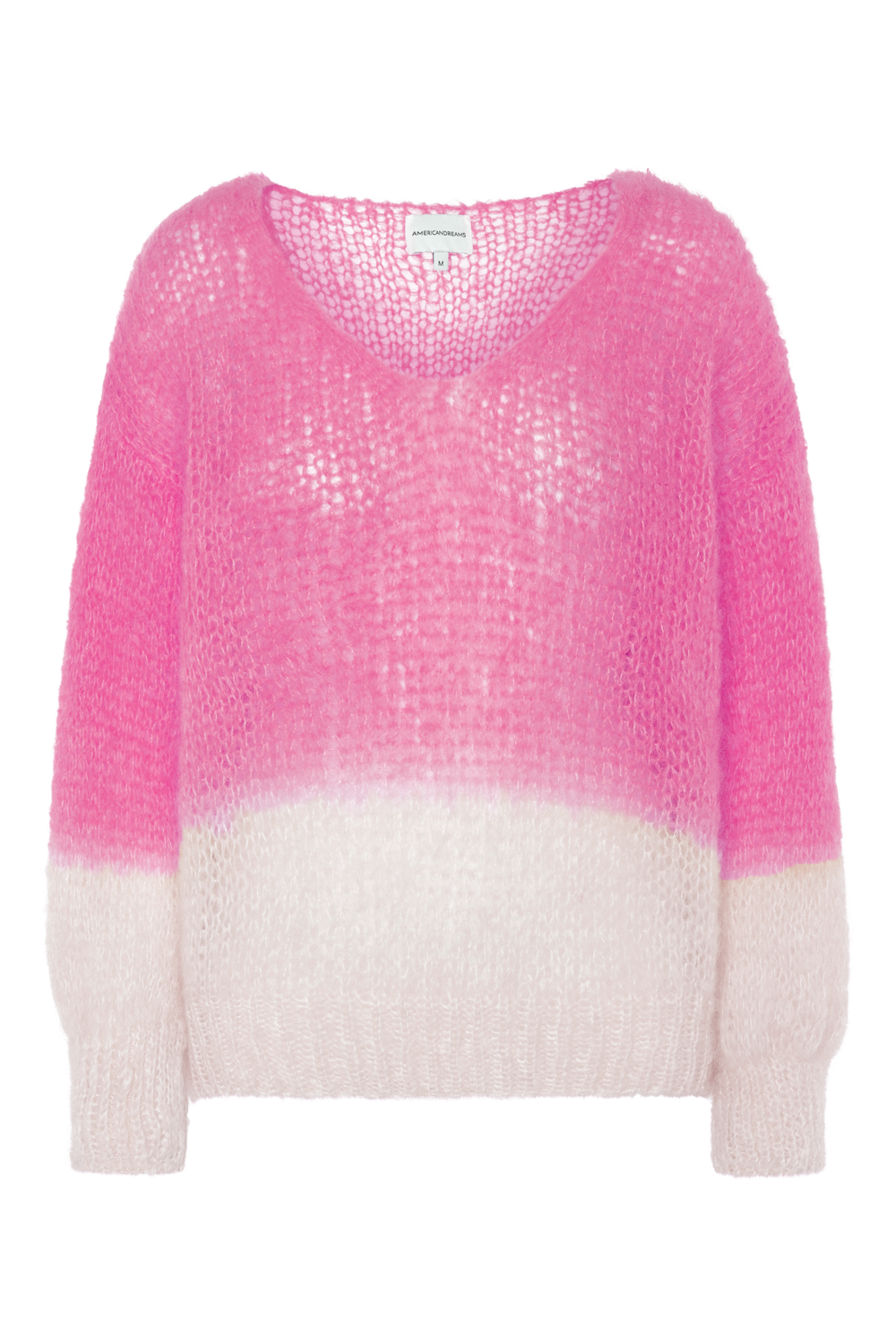 Milana Knit 2-Colored Pink/White