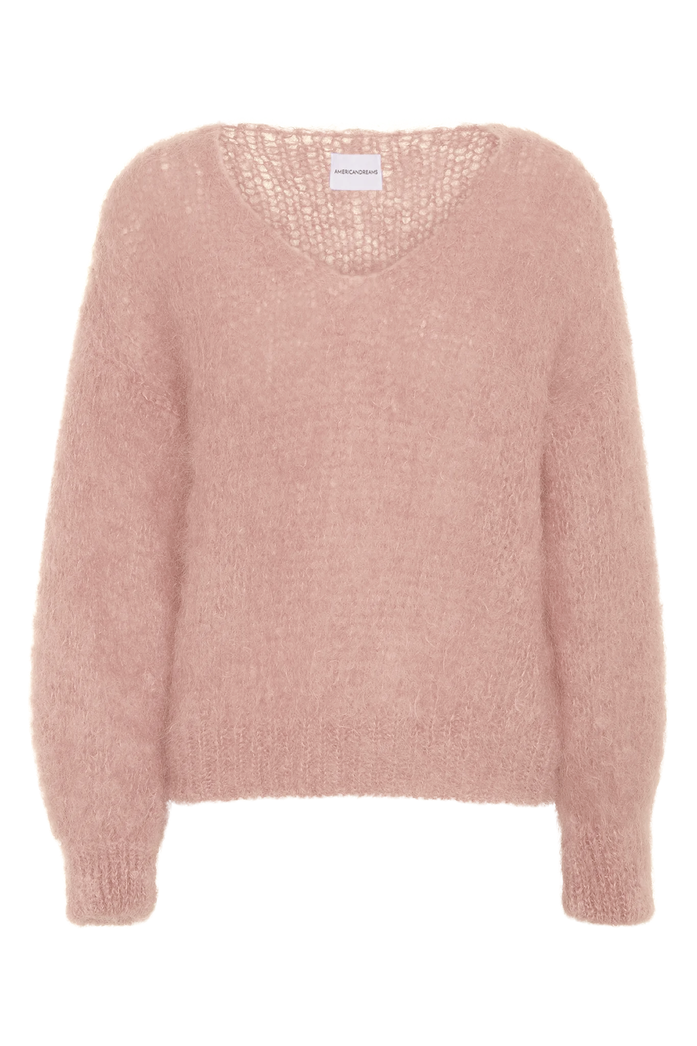 Milana LS Mohair Knit Light Pink