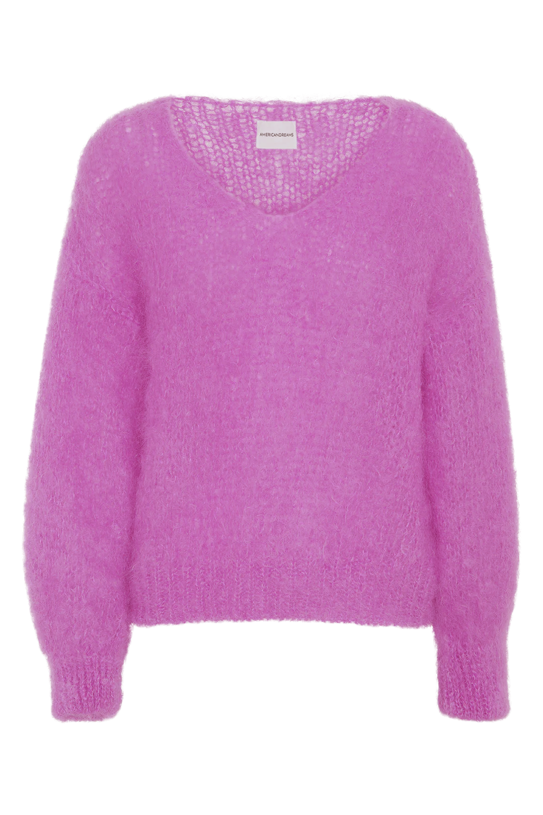 Milana LS Mohair Knit Pearly Purple