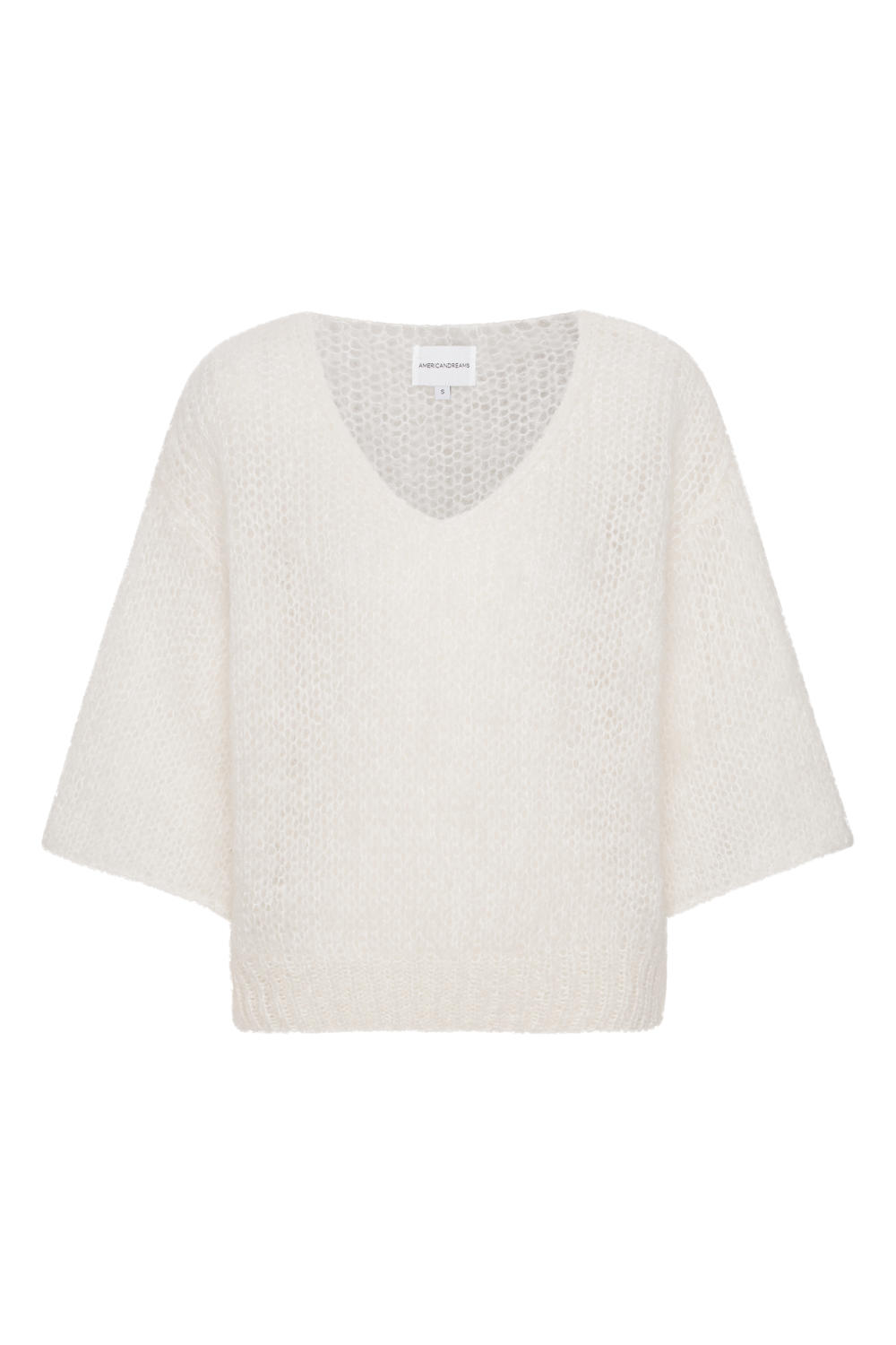 Miranda Shortsleeve Pullover White