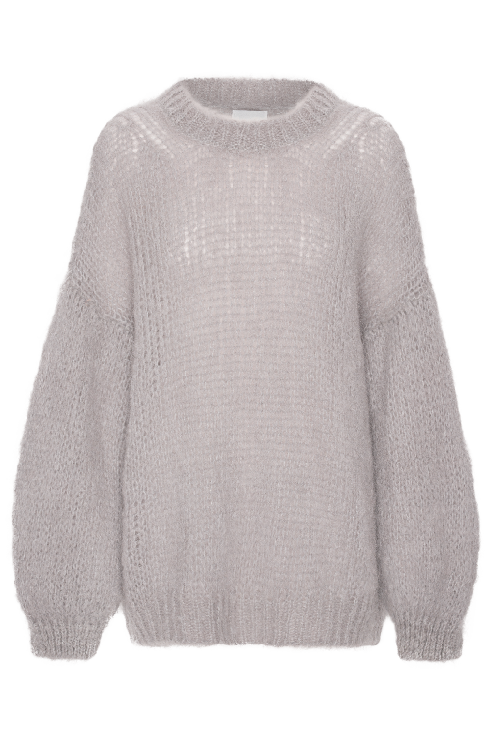 Pepper Round Neck Pullover Light Grey