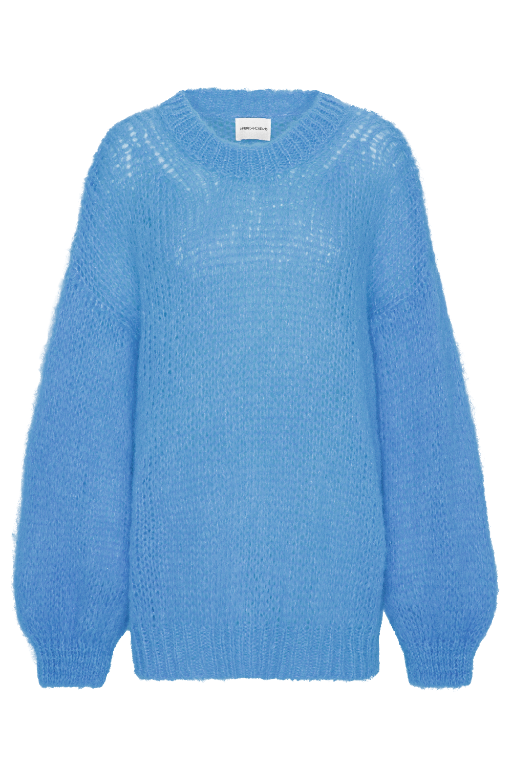 Pepper Round Neck Pullover Sky Blue