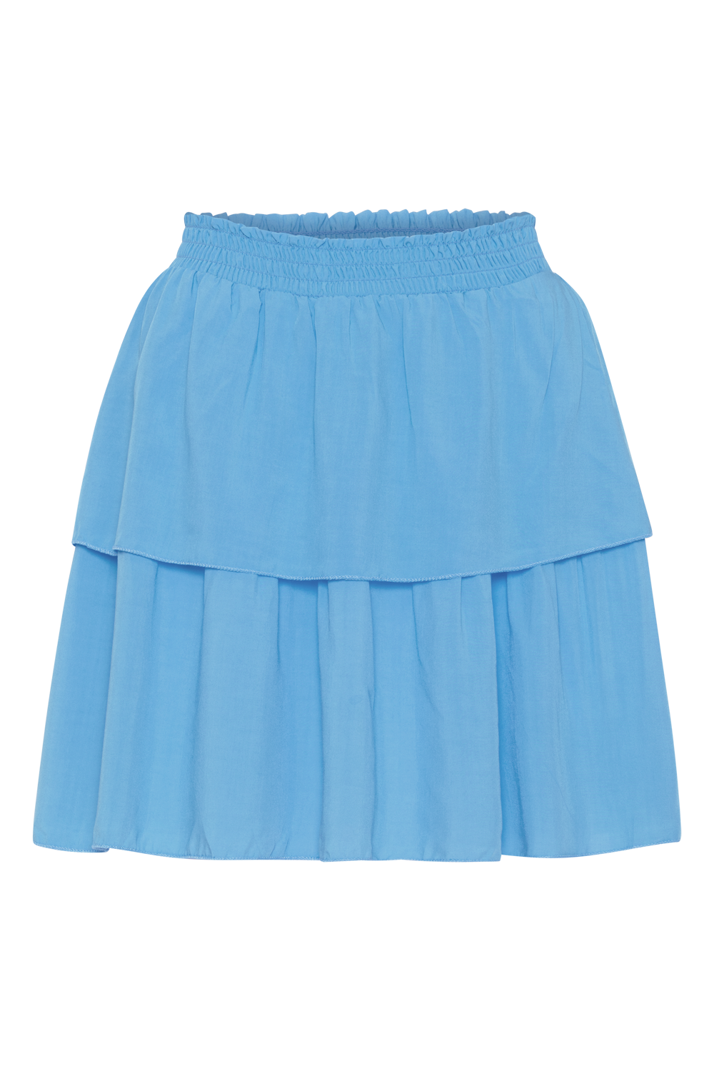 Sally Short Skirt Solid Light Blue