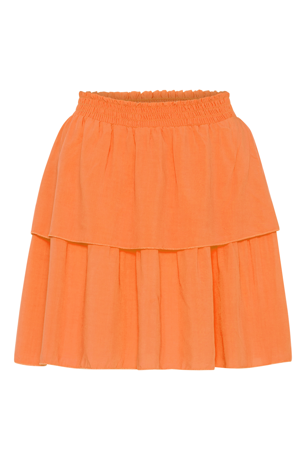 Sally Short Skirt Solid Orange