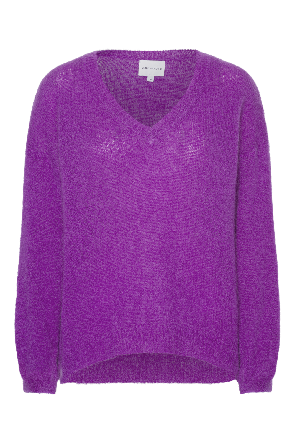 Silja V Neck Knit Deep Purple
