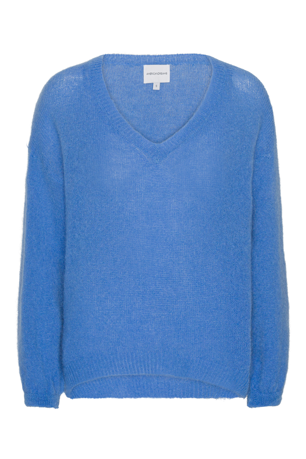Silja V Neck Knit Sky Blue