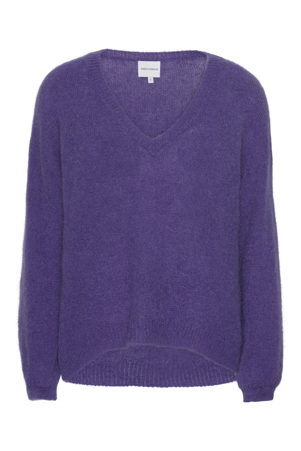 Silja V Neck Knit Violet