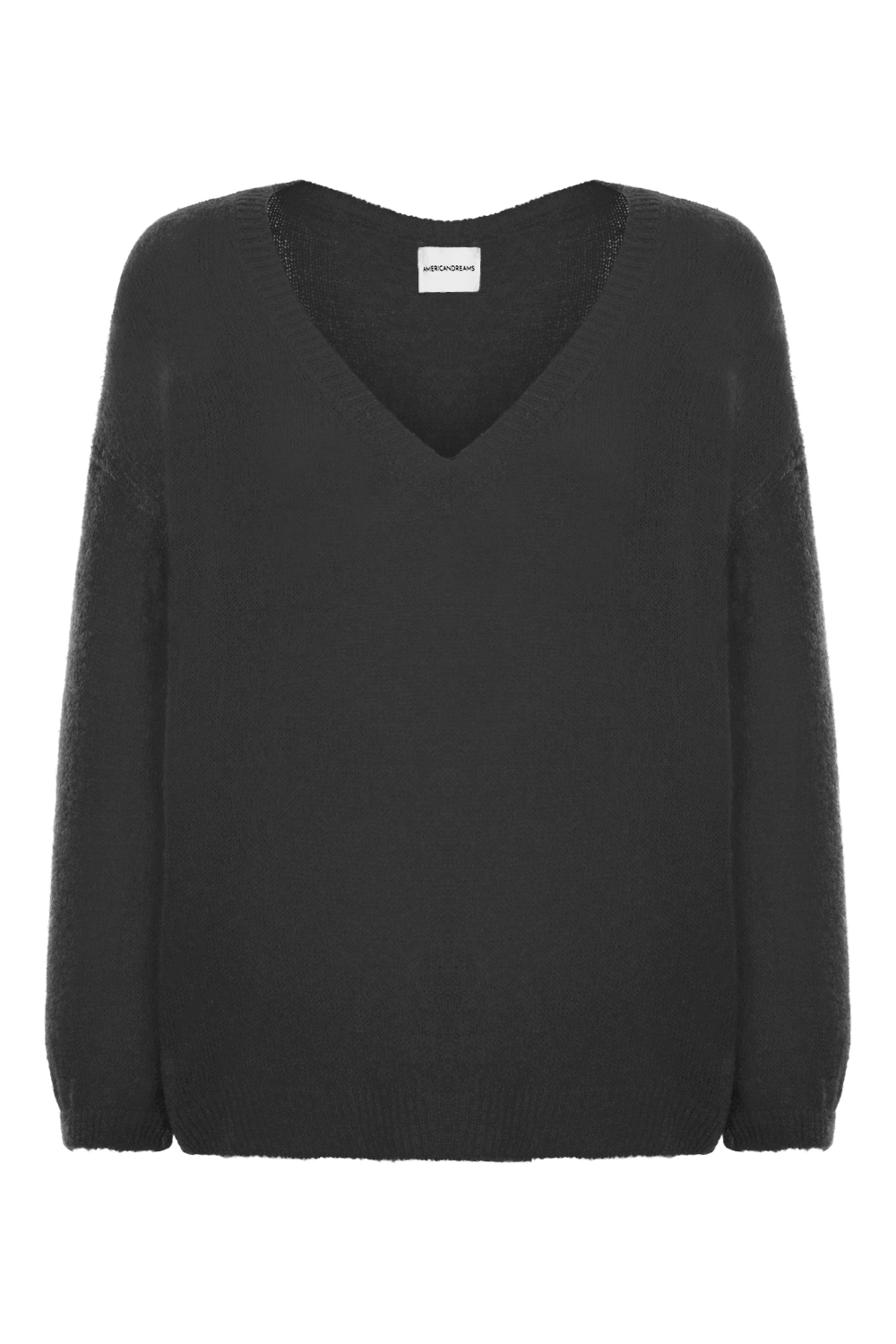 Silja V Neck Knit Black