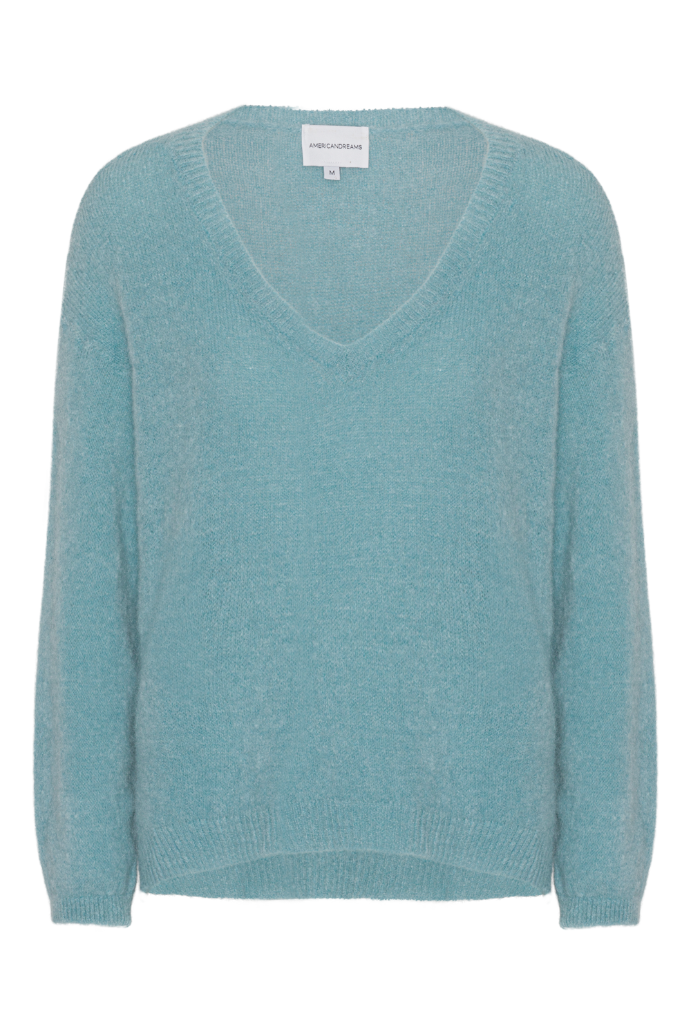 Silja V Neck Knit Turquoise