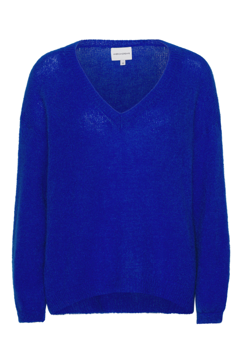 Silja V Neck Knit Electric Blue
