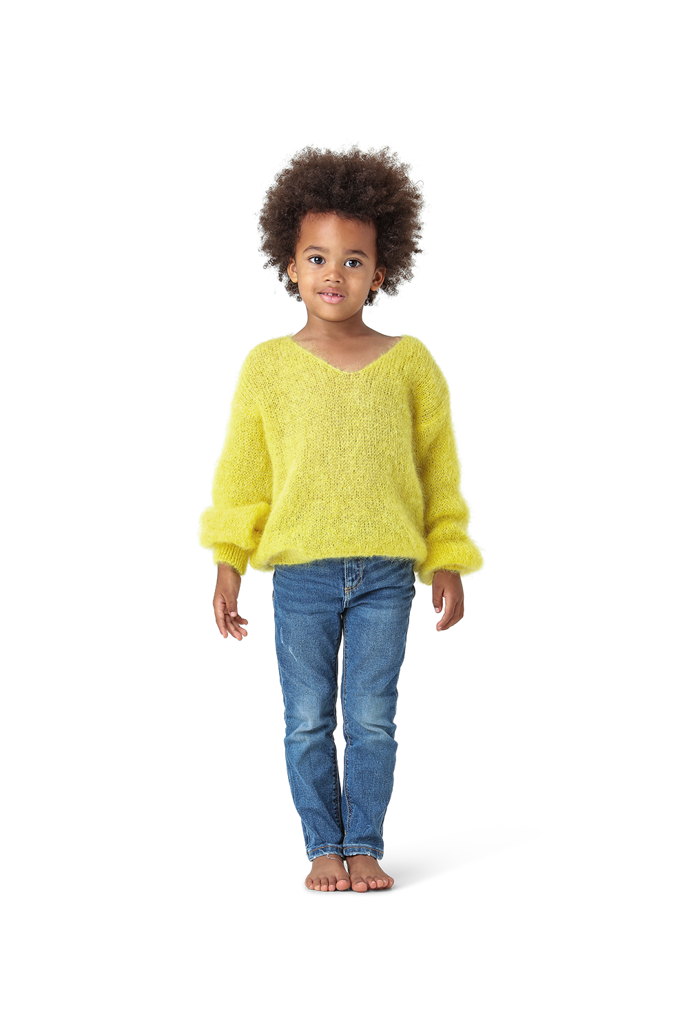 Milana Pullover Kids Yellow