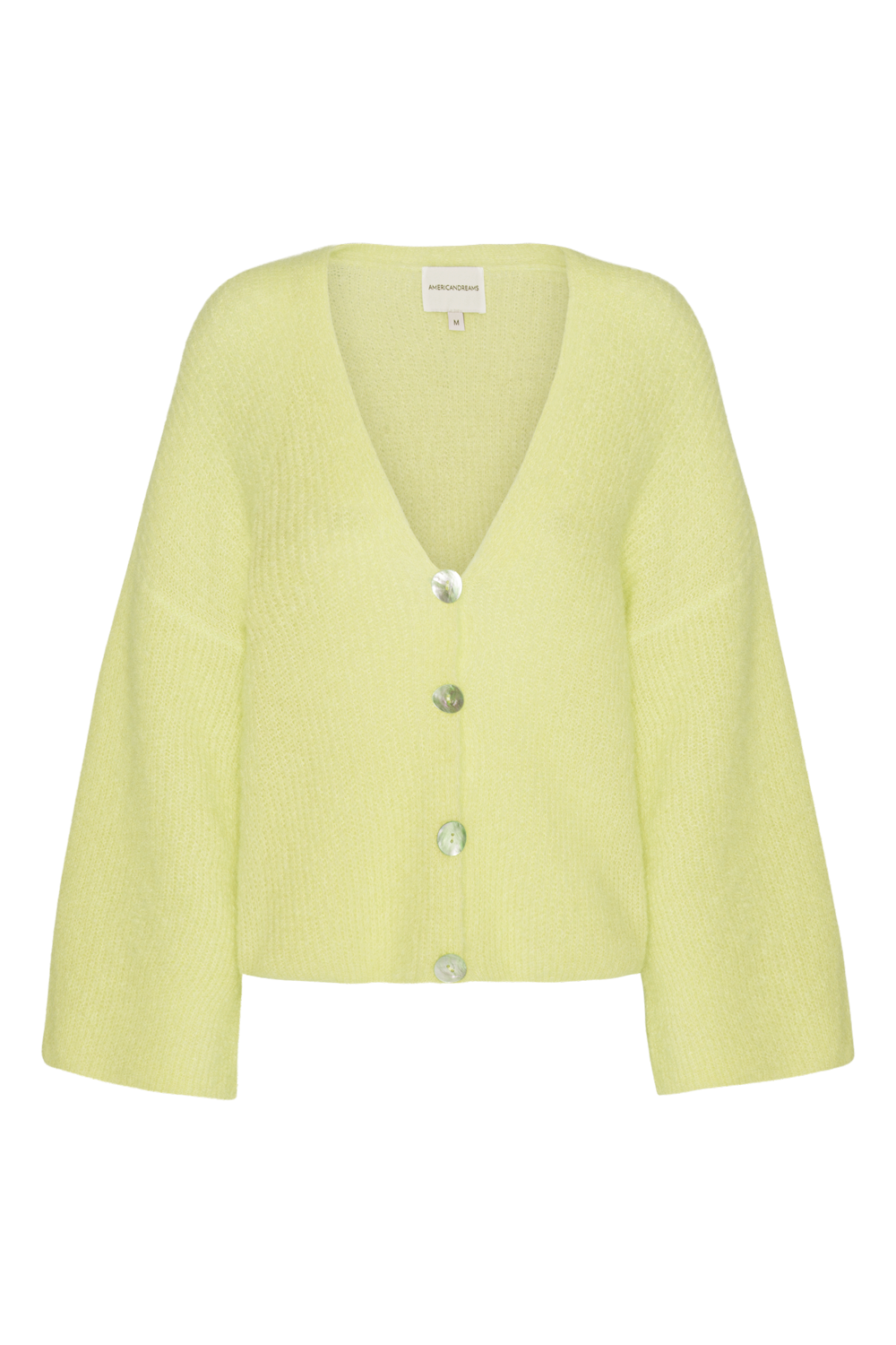 Sandra Oversized Cardigan Light Yellow
