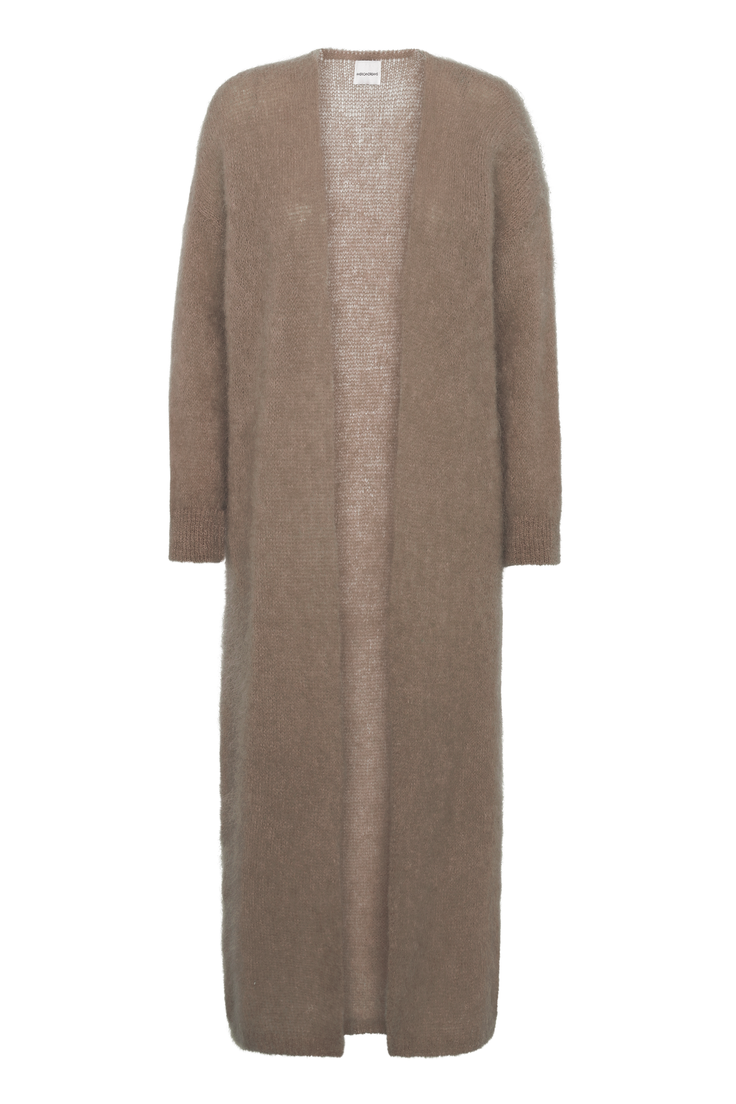 Lee Long Cardigan Medium Brown