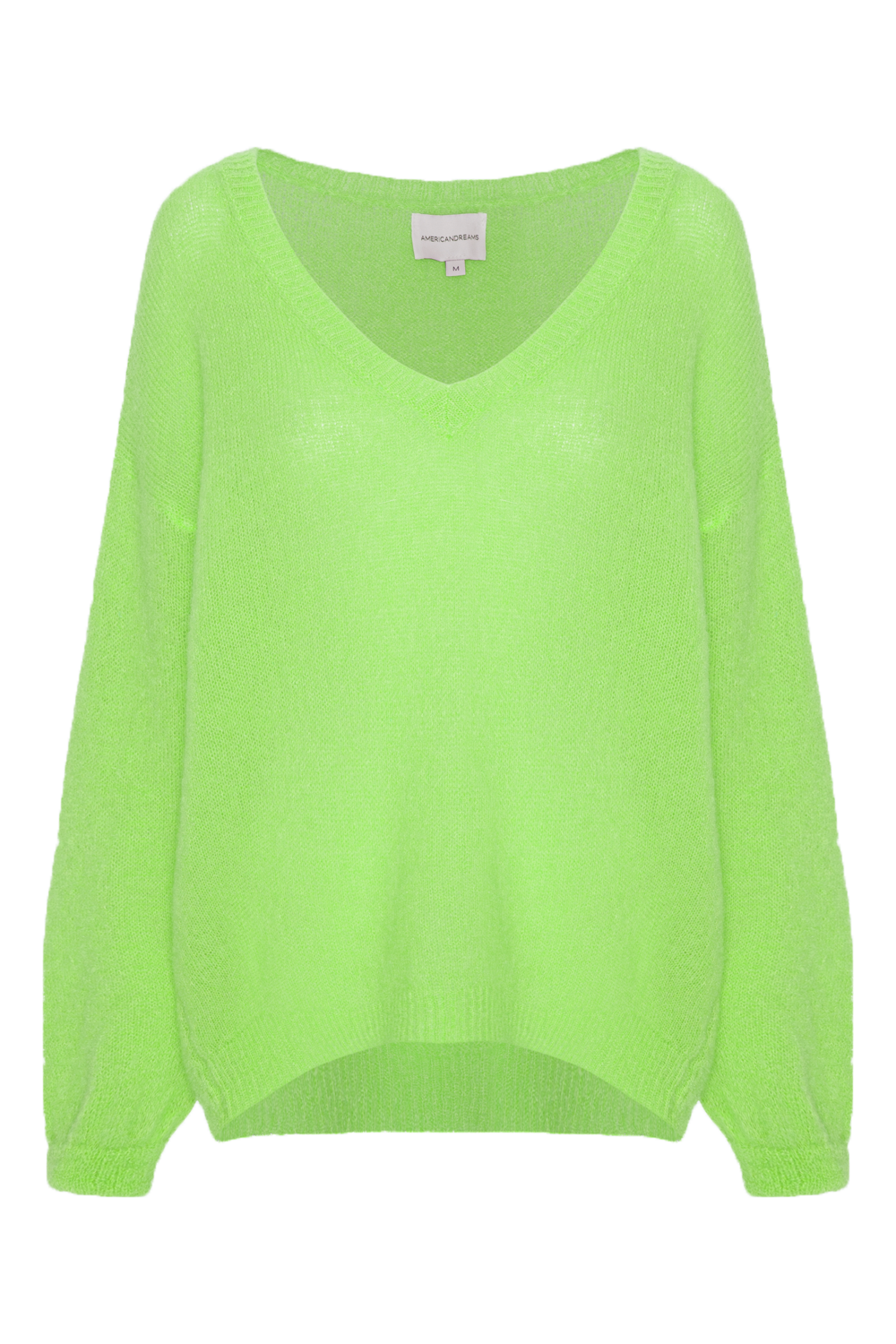 Silja Back Letters Lime Green W/ Turquoise Letters (LOVE)