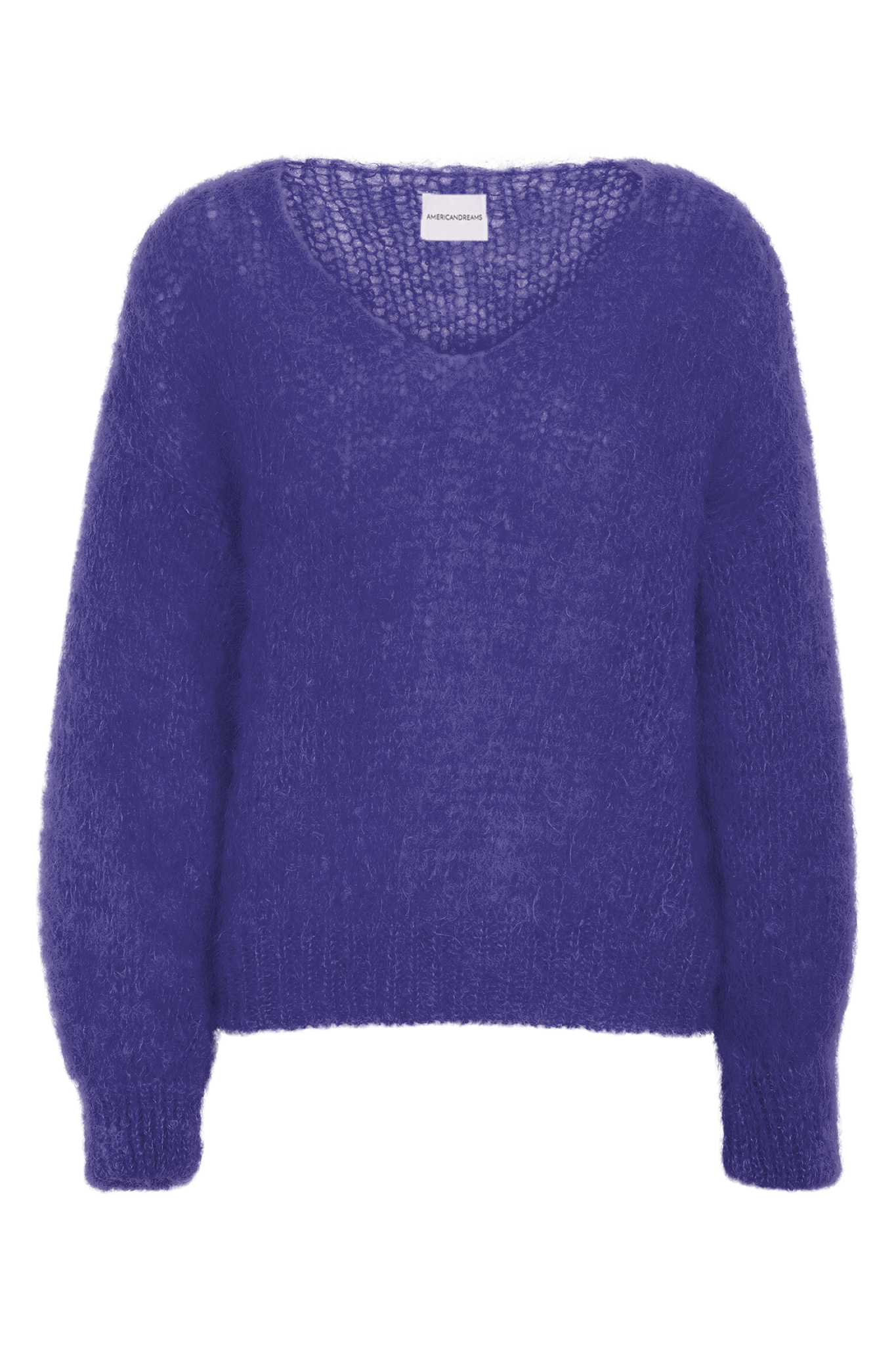 Milana LS Mohair Knit Violet